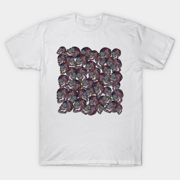 Aesthetic Rainbow Crystal Skull ∆∆∆∆ Graphic Design/Illustration T-Shirt by DankFutura